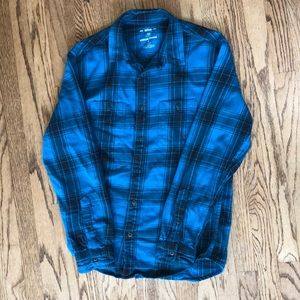 Mens long sleeve flannel